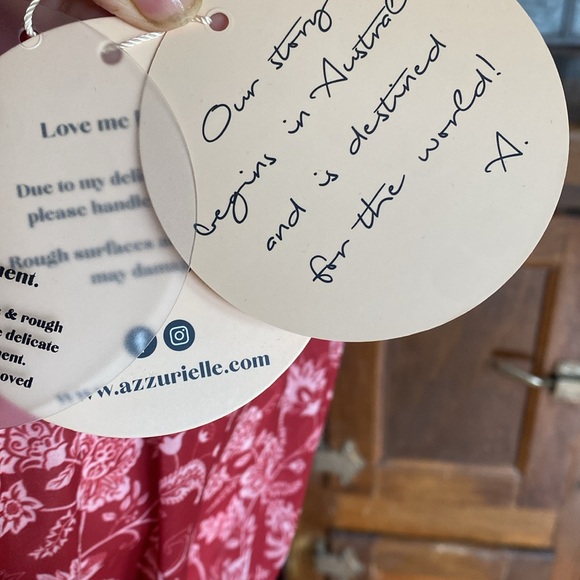 AZZURIELLE ELMIRA PRINTED MINI DRESS 10 READ - Picture 8 of 10